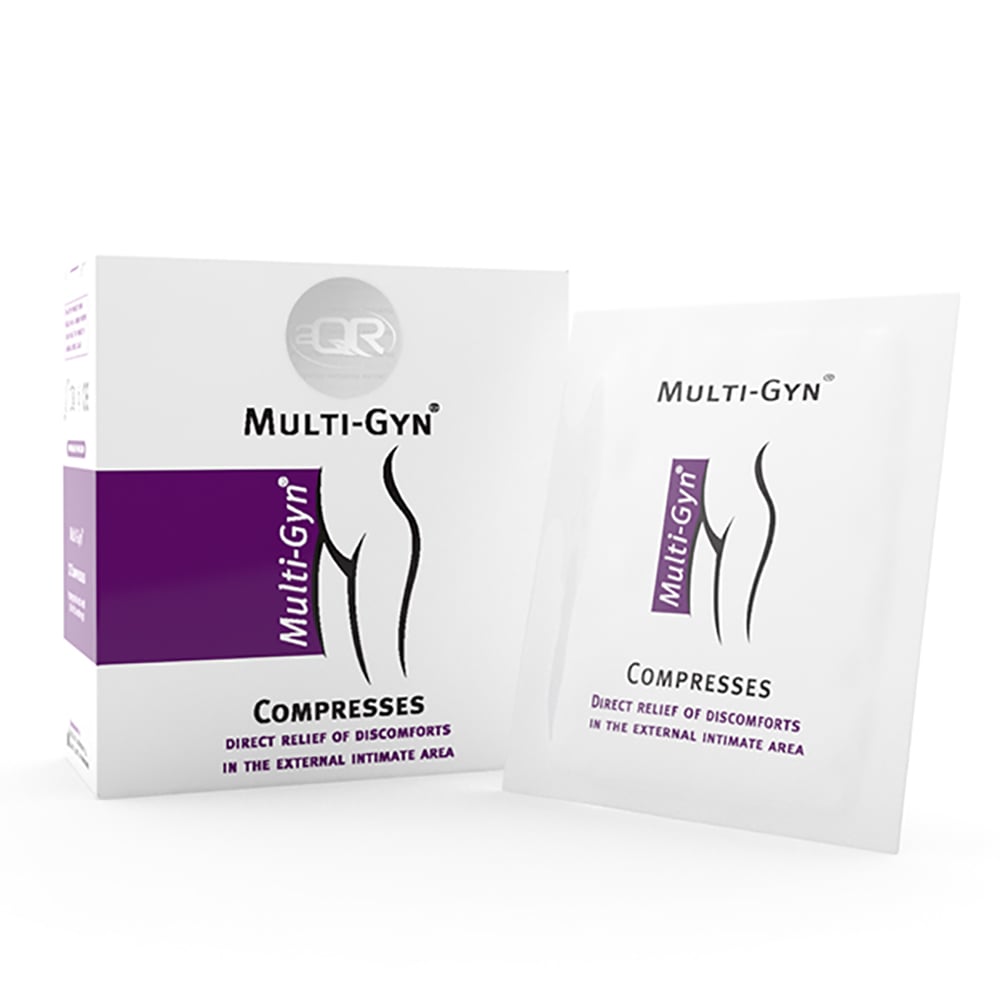 Comprese pentru ingrijirea zonei intime multi-gyn, 12x buc