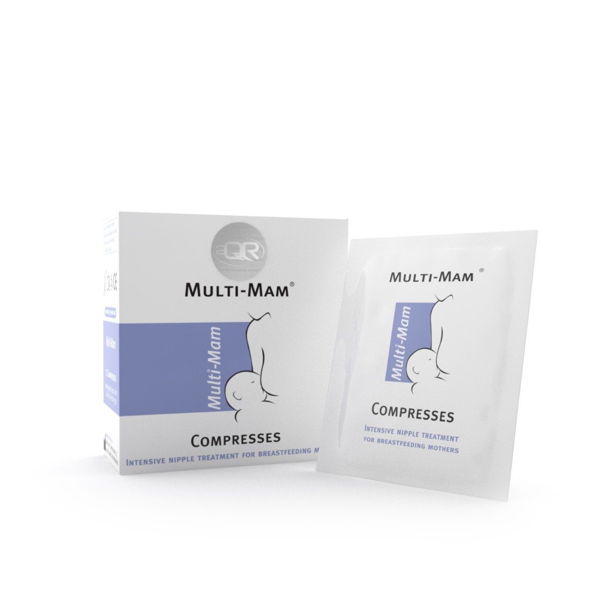Comprese plastifiate pentru ingrijirea mameloanelor Multi-Mam, 12 buc Multi-Mam