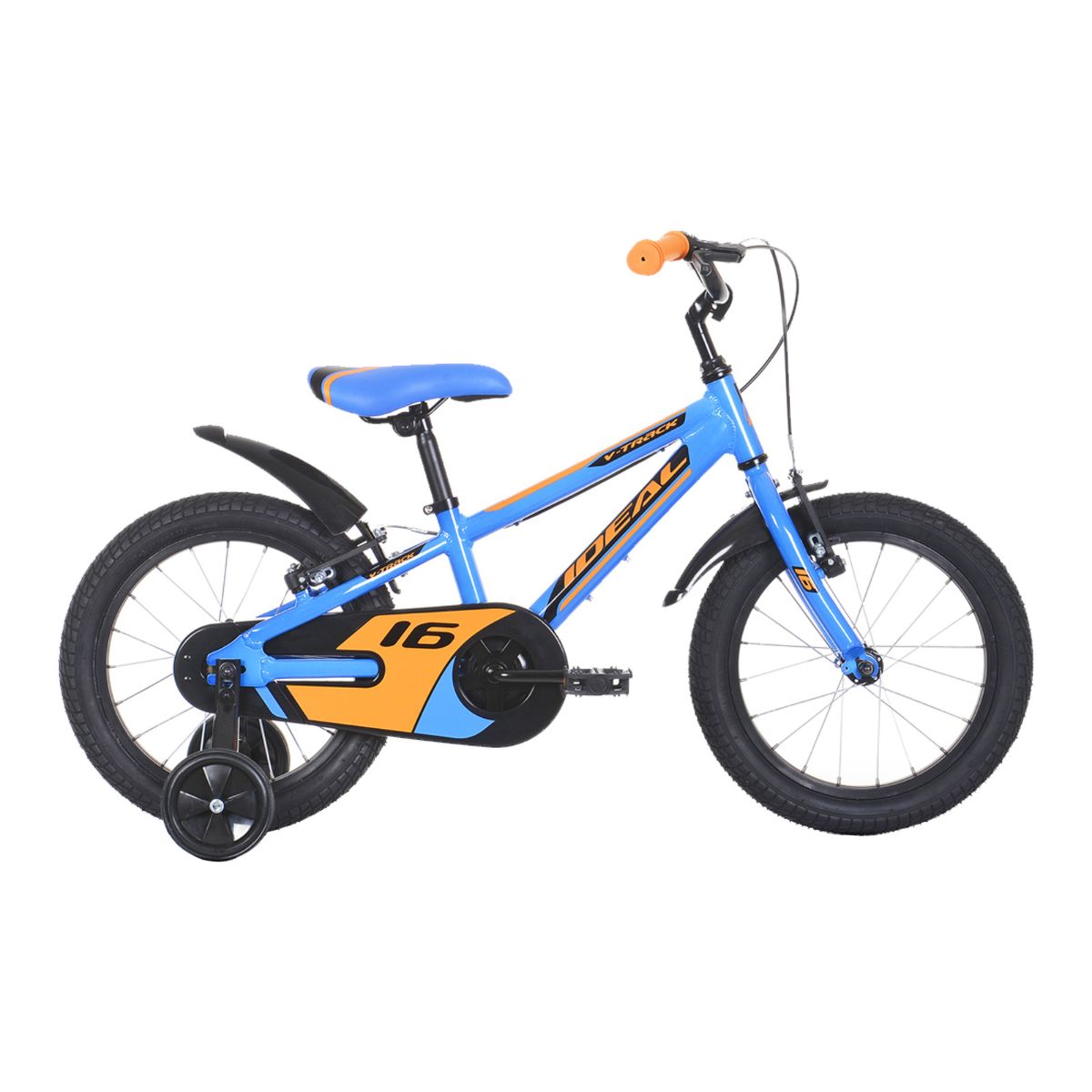 Bicicleta Ideal V-Brake, 16 inch, Albastru Ideal imagine noua