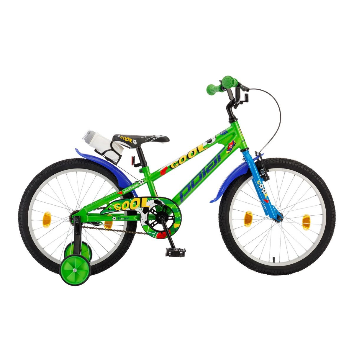 Bicicleta Polar, Football, 20 inch, Verde Albastru Biciclete Copii 2023-09-26 3