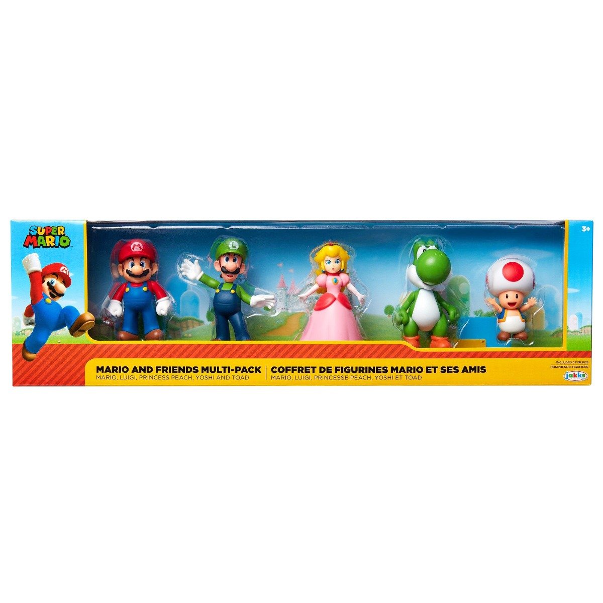 Set 5 figurine Mario Nintendo, Super Mario si Prietenii sai