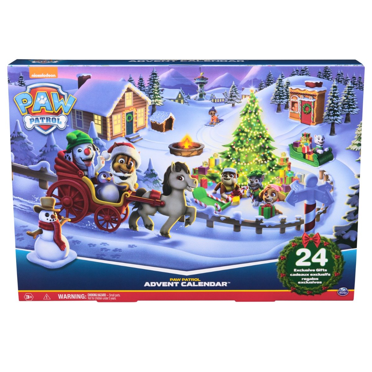 Calendar Advent, Paw Patrol, 24 figurine si accesorii surpriza