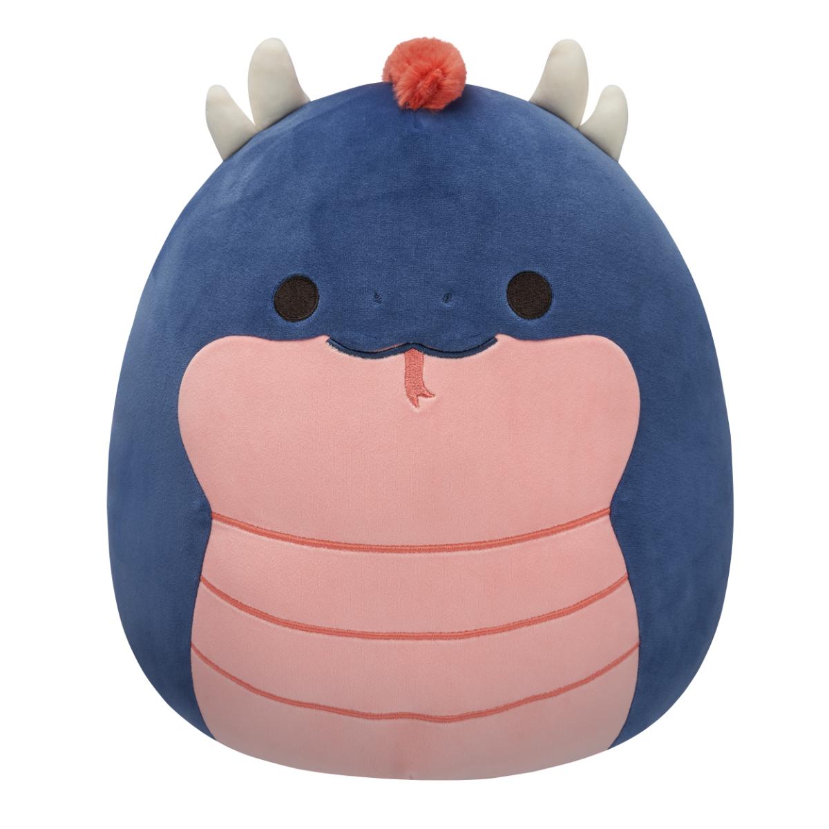 Jucarie de plus, Squishmallows, Serpisorul Cian, 30 cm