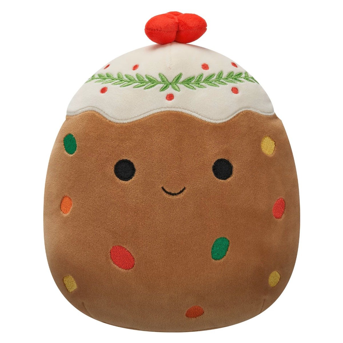 Jucarie de plus, Squishmallows Xmas, Prajitura cu fructe Maldon, 19 cm
