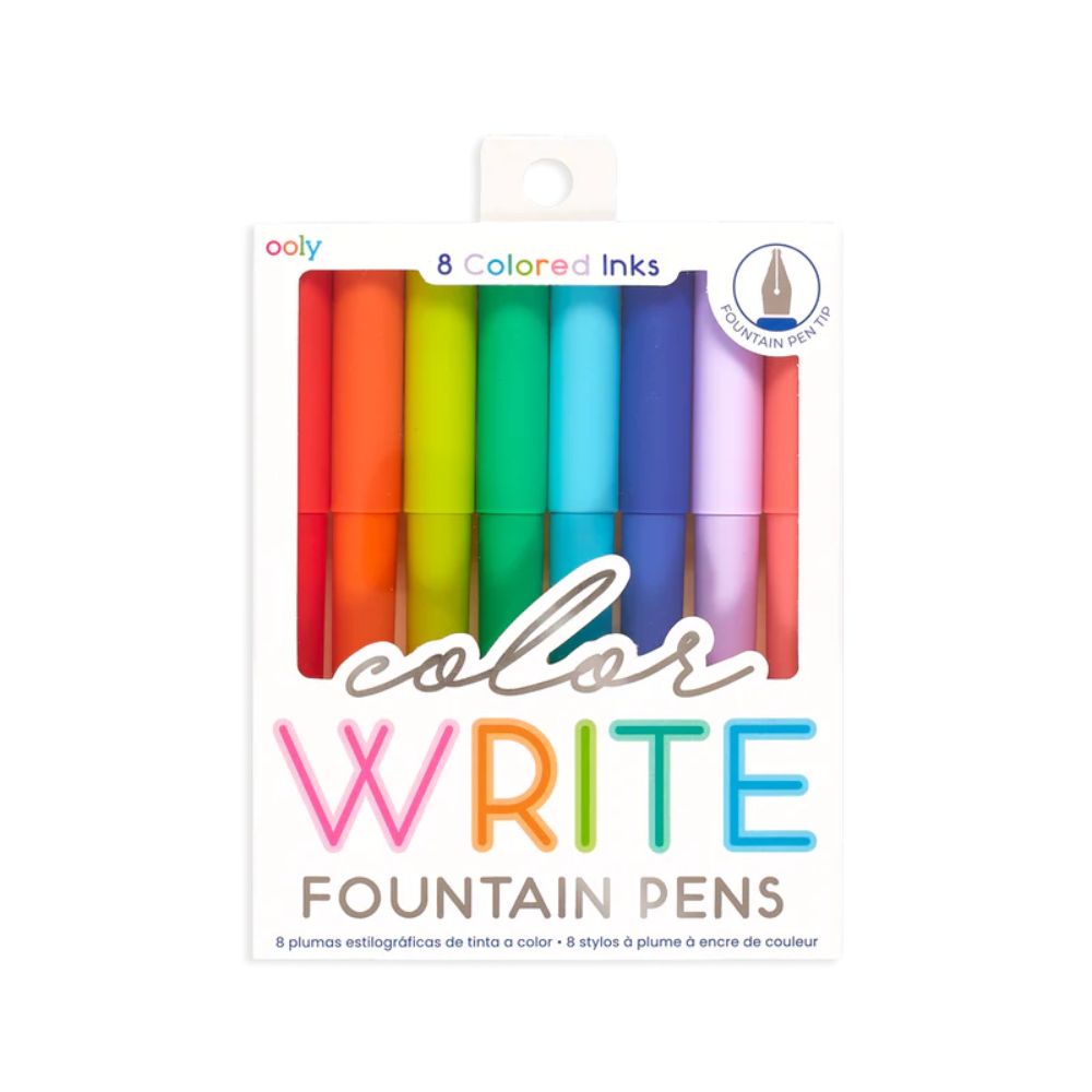 Set 8 stilouri color Ooly, Write