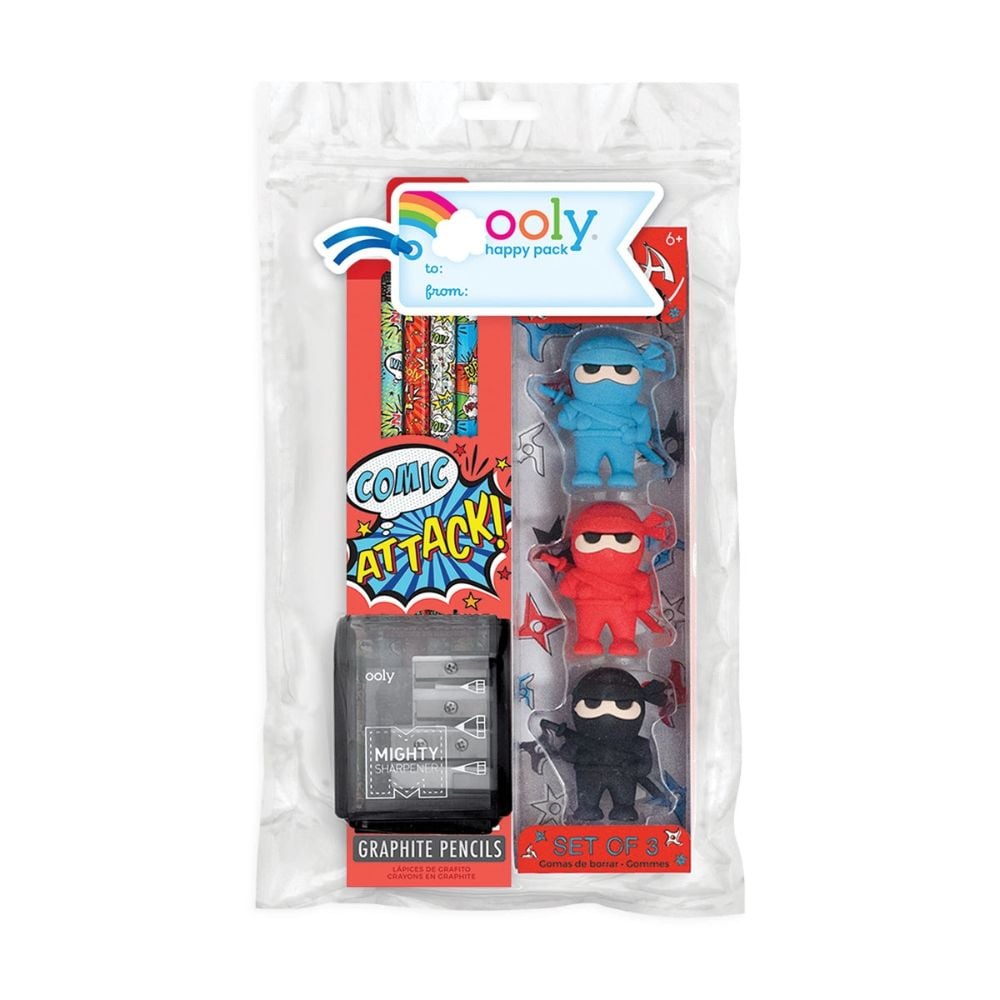 Set cadou Ooly Happy pack, Comic attack