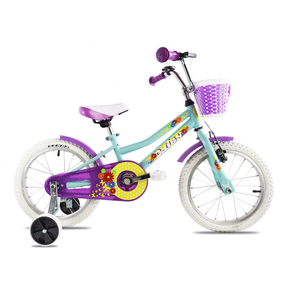 Bicicleta DHS, 16 inch, Turcoaz Biciclete Copii 2023-09-25