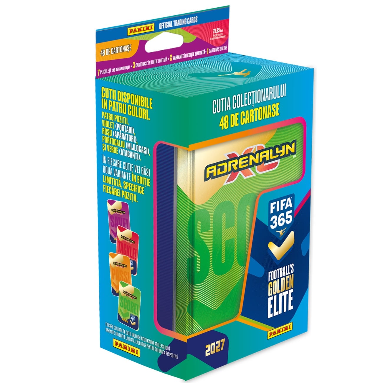 Set cartonase in cutie, Panini, FIFA 365 Adrenalyn XL 2027, Classic Tin