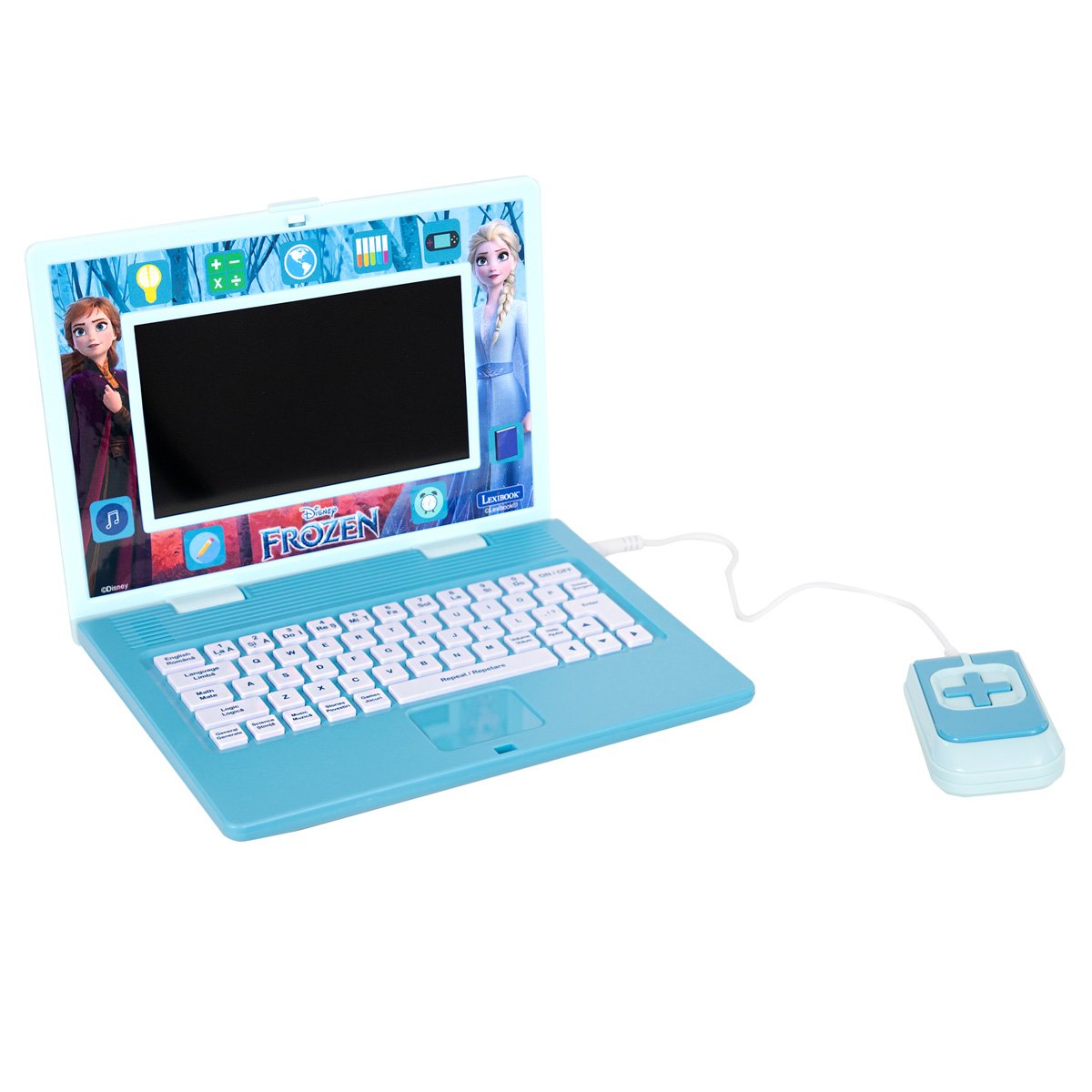 Laptop educational Lexibook, Disney Frozen, 180 de activitati