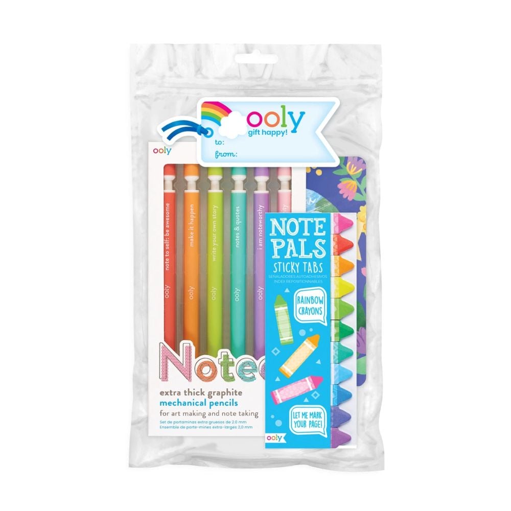 Set cadou Ooly Happy pack, Pastel rainbows cadou imagine noua responsabilitatesociala.ro