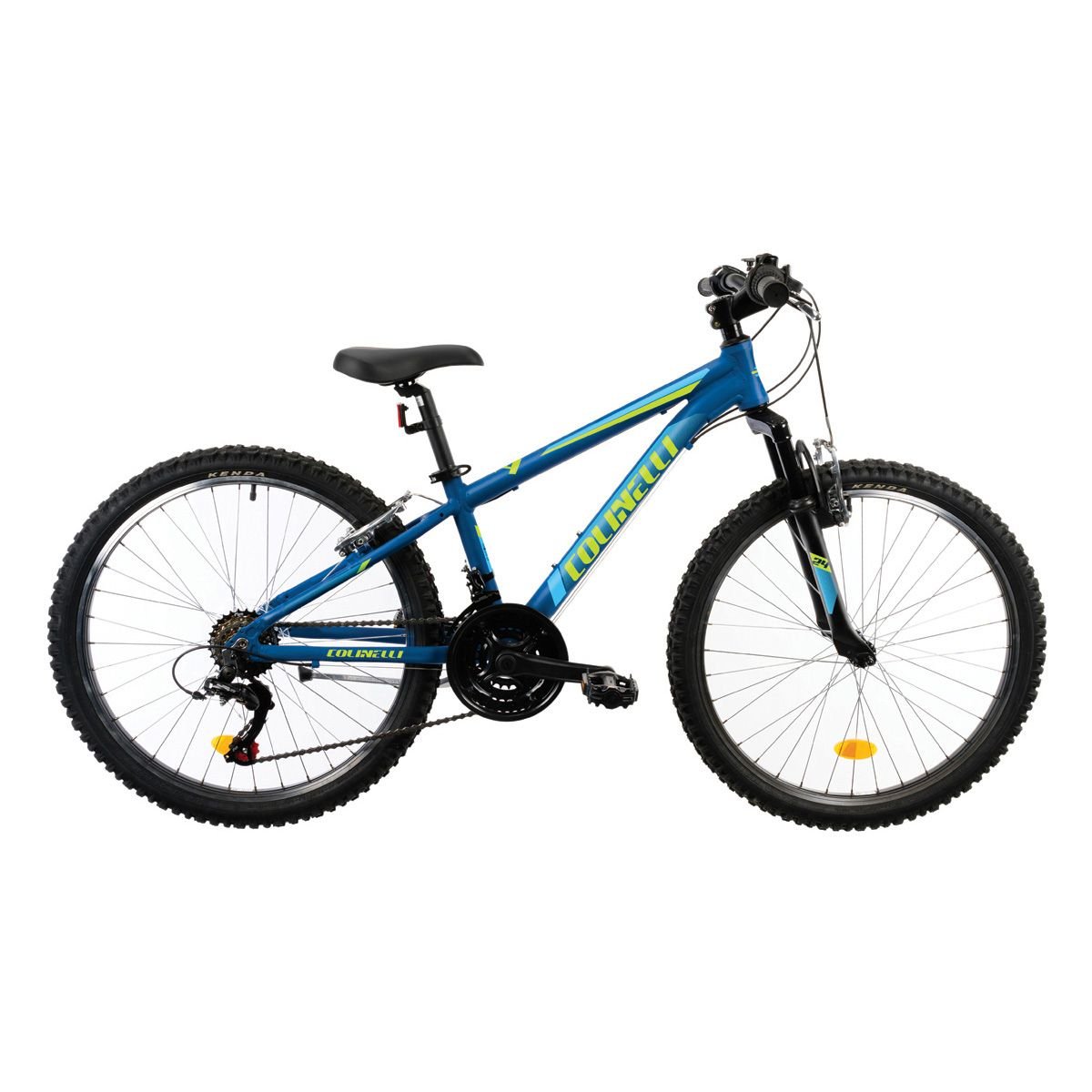 Bicicleta Colinelli COL23, 24 inch, 18 Viteze, Cadru Otel, Frane V-Brake, Albastru albastru imagine 2022 protejamcopilaria.ro