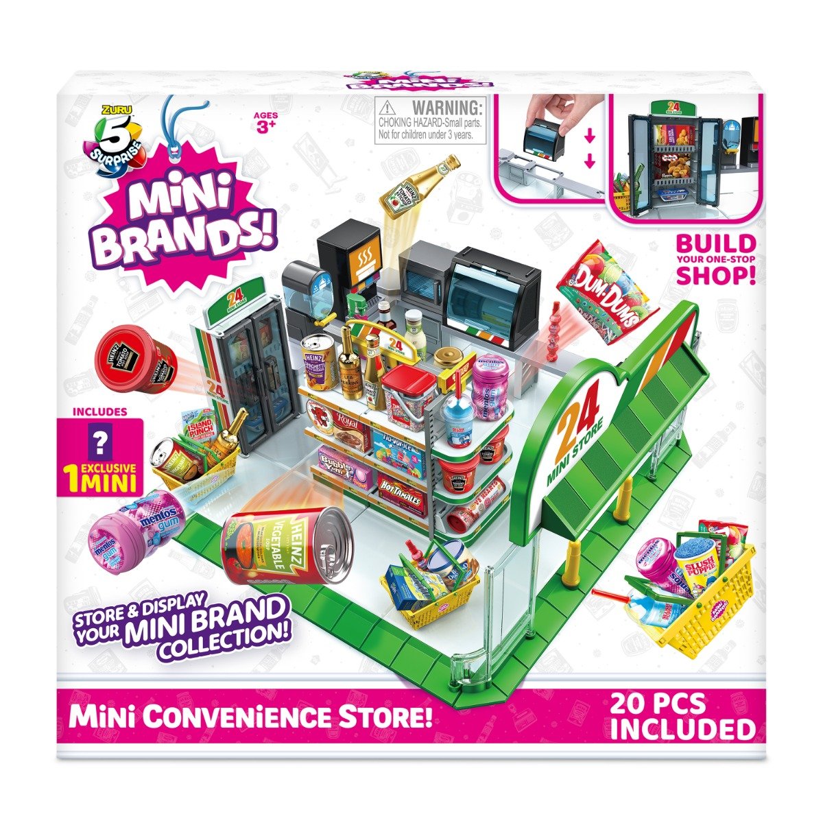 Set de joaca, Mini Brands, Magazinul, 20 piese Figurine 2023-09-21