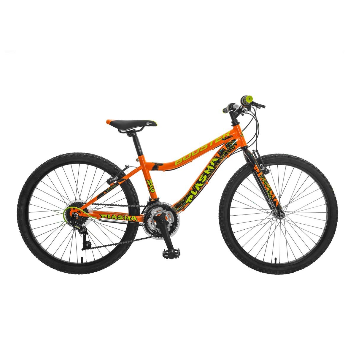 Bicicleta Polar, Booster Plasma, 24 inch, 3 x 6 Viteze, Portocaliu Biciclete Copii 2023-09-26