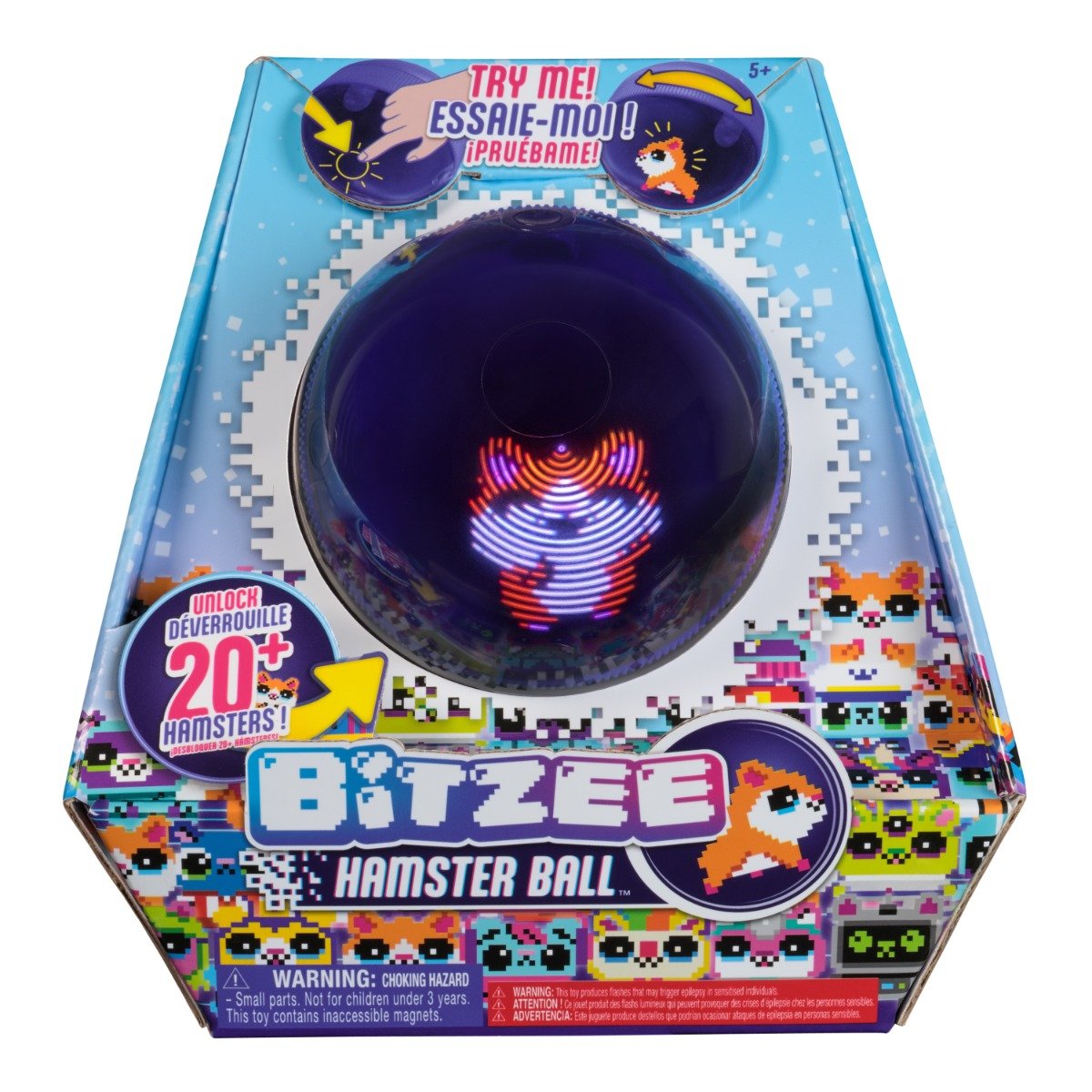 Jucarie interactiva, Bitzee, Hamster Ball, 6072283