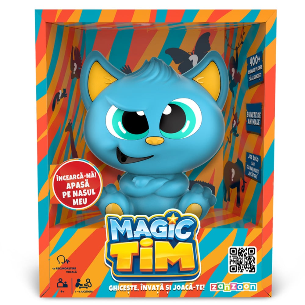 Joc interactiv, Zanzoon, Magic Tim, Limba Romana