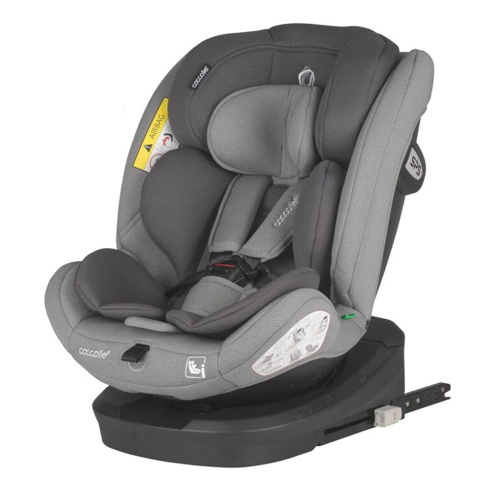 Scaun auto rotativ Coccolle Nyota, Isize 40-150 cm, Moonlit Grey