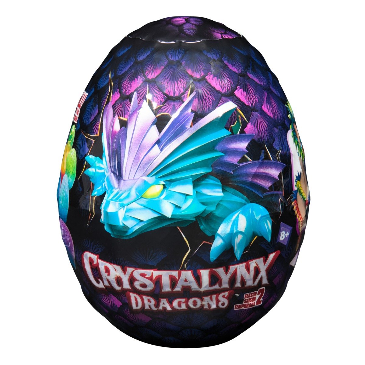 Figurina surpriza in ou, CrystaLynx Dragons, S2, 6073428