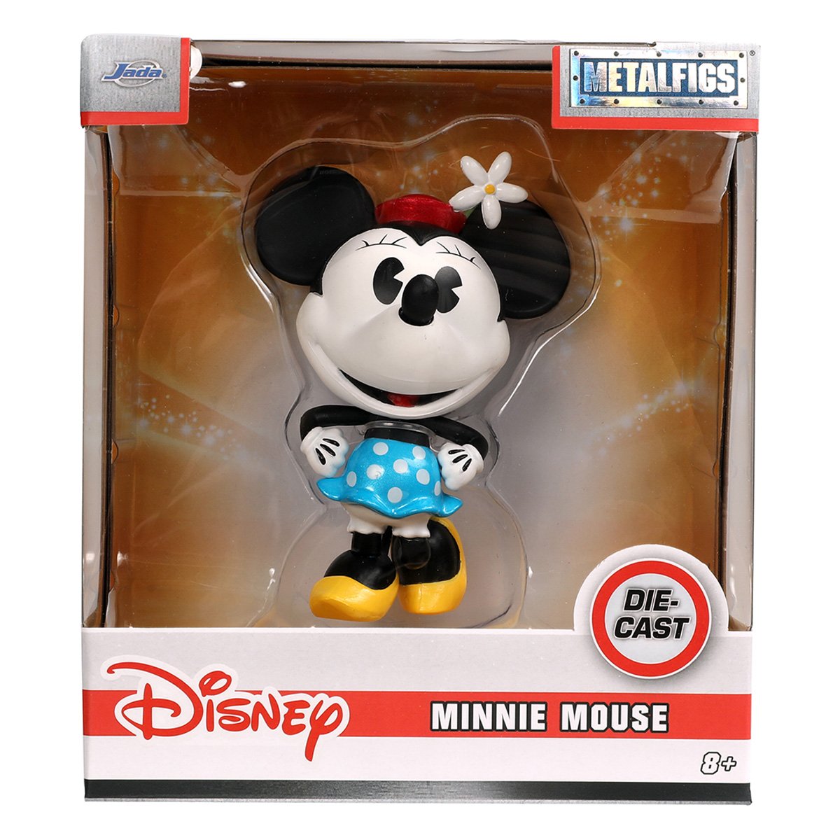 Figurina metalica, Jada, Disney Minnie Mouse, 10 cm Disney imagine noua responsabilitatesociala.ro
