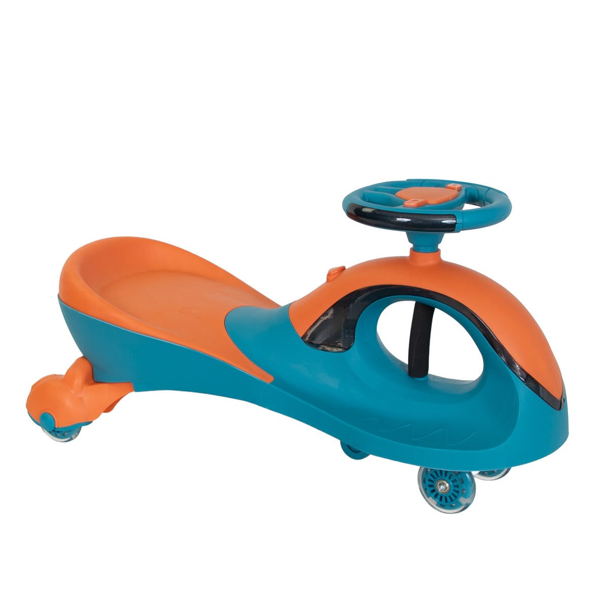 Masinuta fara pedale cu lumini si sunete, Xiamen, Portocaliu Verde