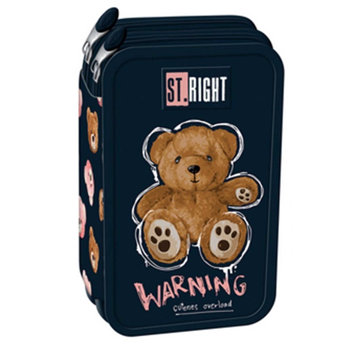 Penar echipat cu 3 compartimente, St Majewski, St Right, Teddy Bear