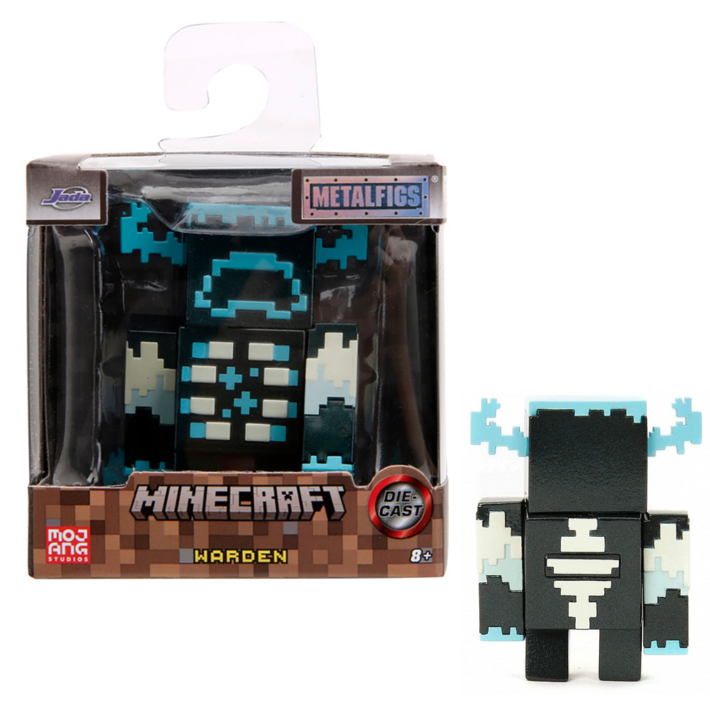 Figurina metalica, Jada, Minecraft, Warder, 6 cm