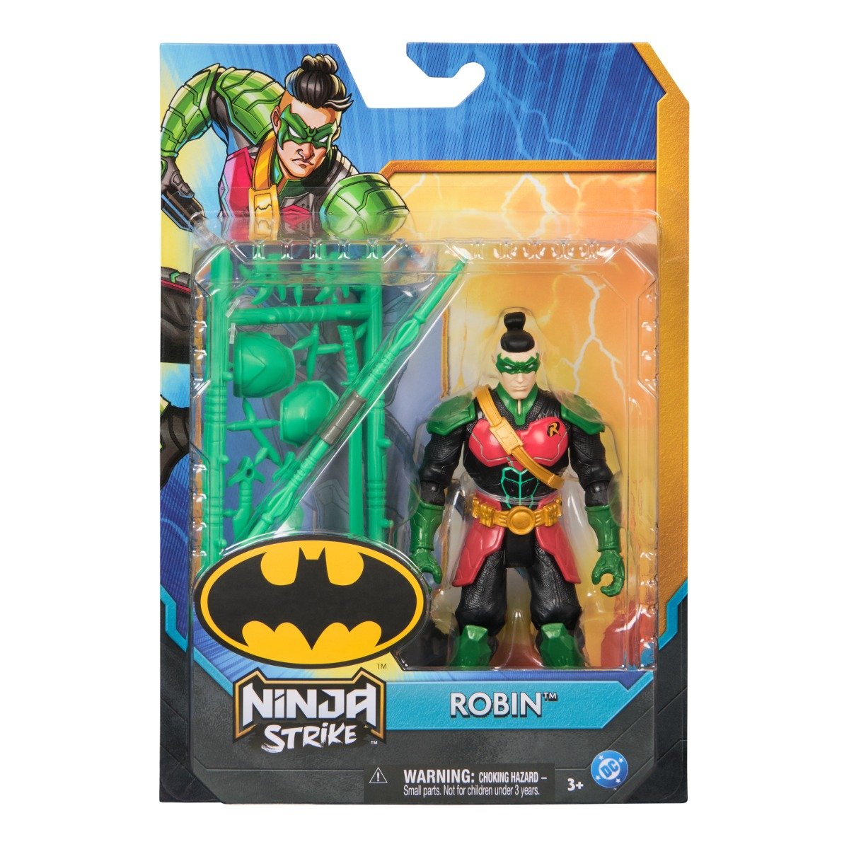 Figurina articulata, DC Comics, Ninja Strike, Robin, 15 cm, 20154218