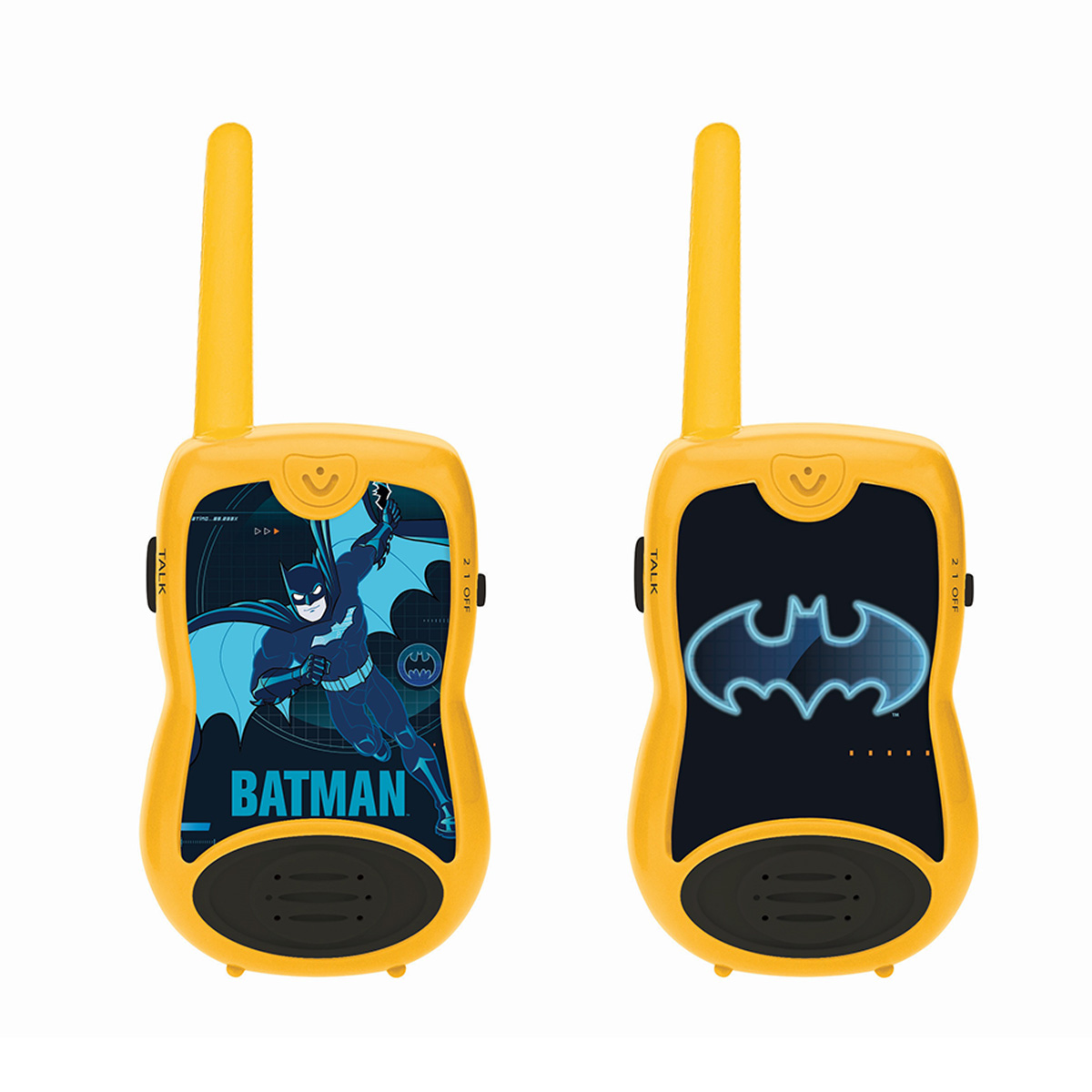 Set Walkie Talkies, Lexibook, raza de transmisie 120 m, Batman Jucarii interactive