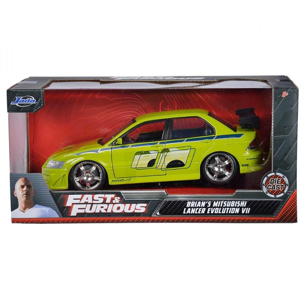 Masina metalica, Jada, Fast and Furious, Mitsubishi Lancer 2002