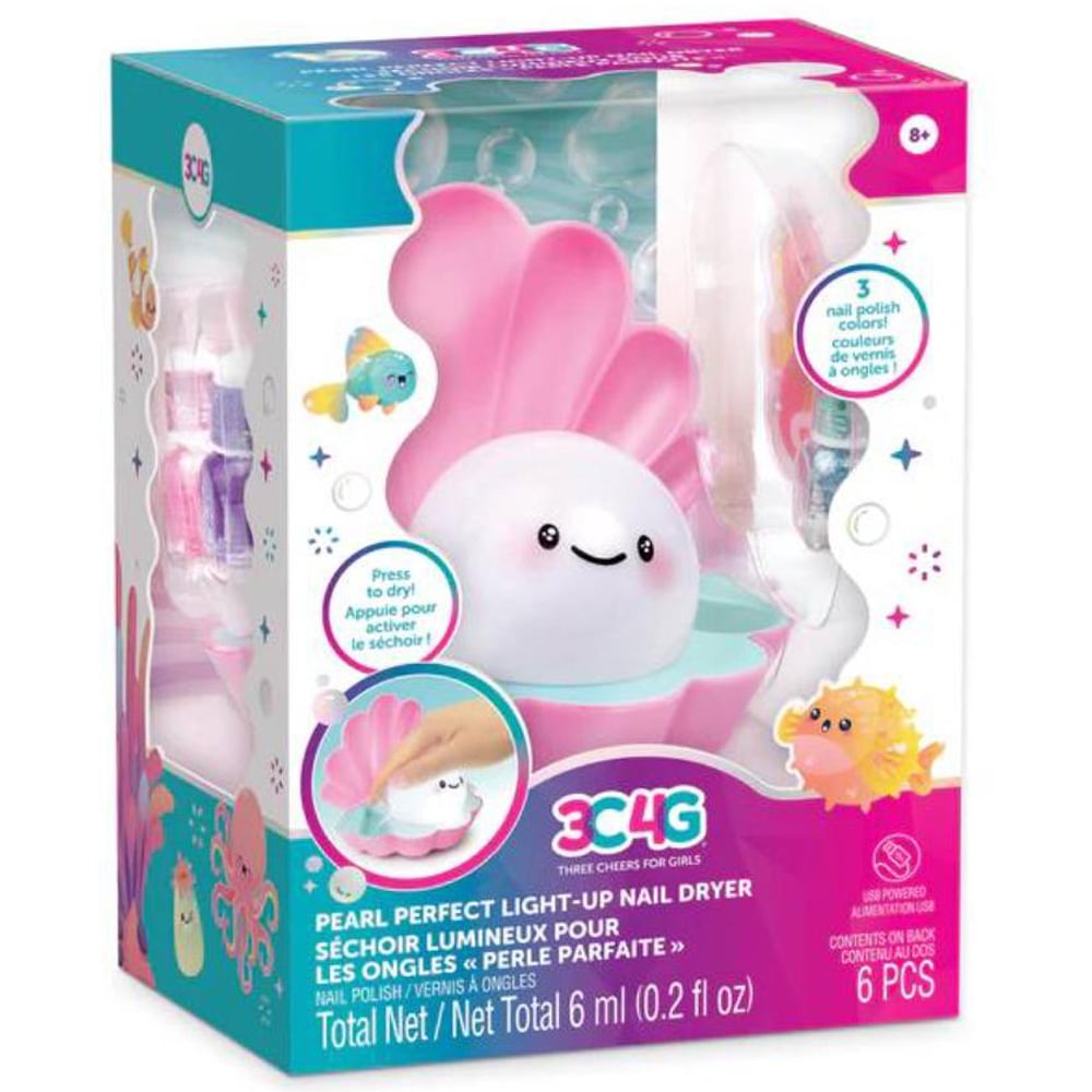 Set manichiura cu lampa 3C4G Pearl Perfect Light-Up Dryer