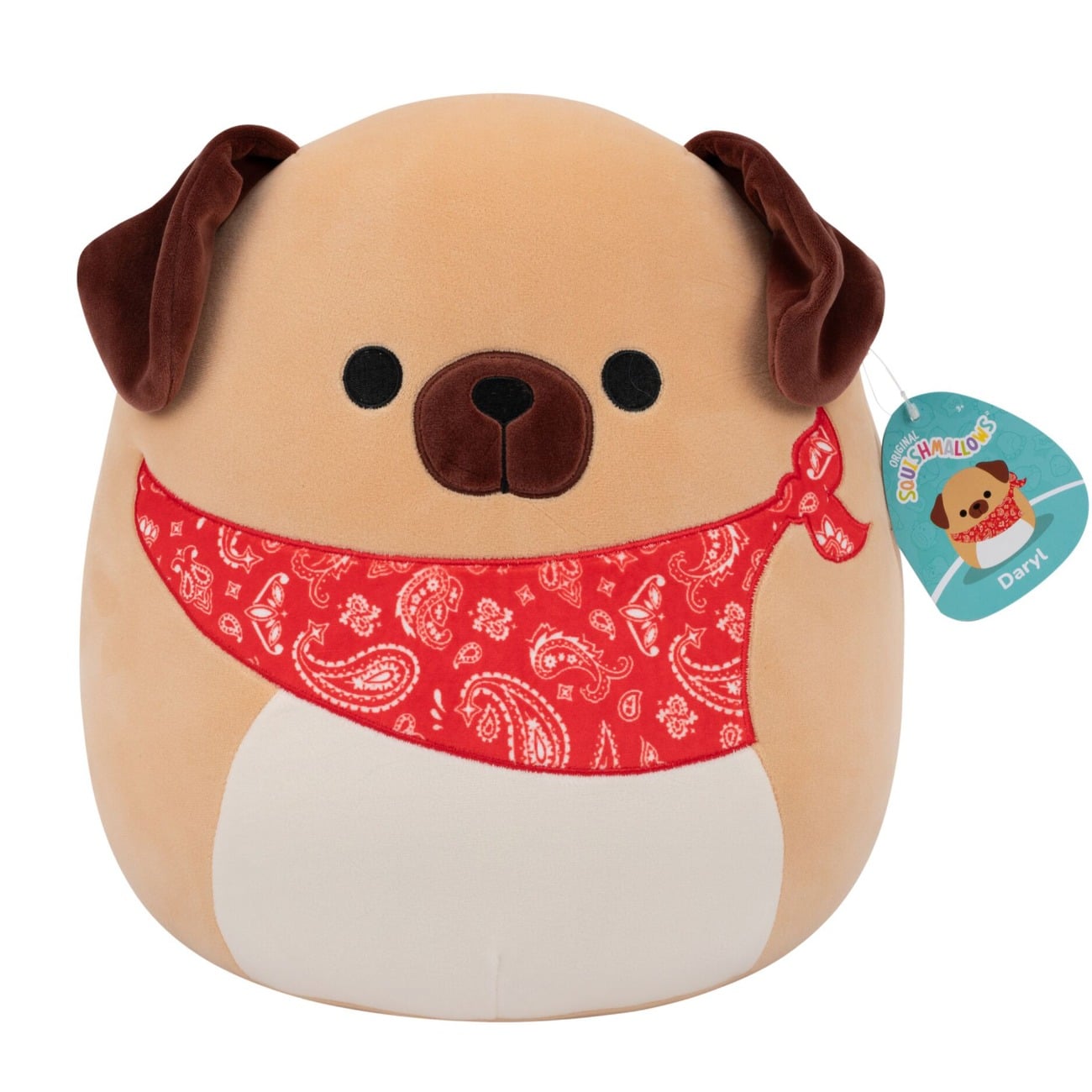 Jucarie de plus, Squishmallows, Squad S32, Daryl, 30 cm