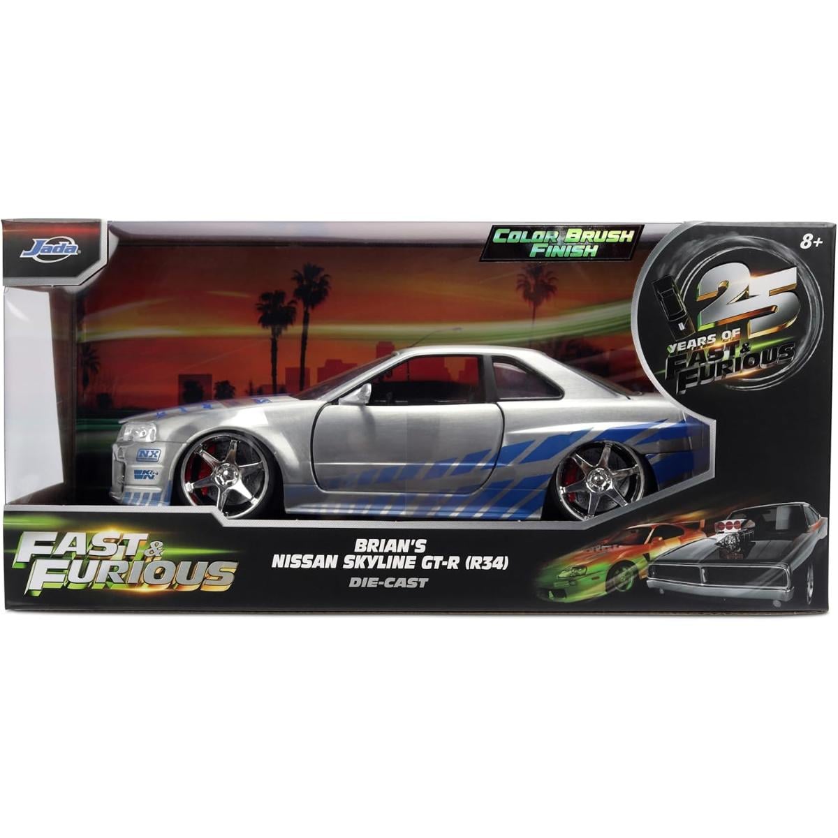 Masina Jada, Fast and Furious Anniversary, Nissan Skyline GT-R, 1:24