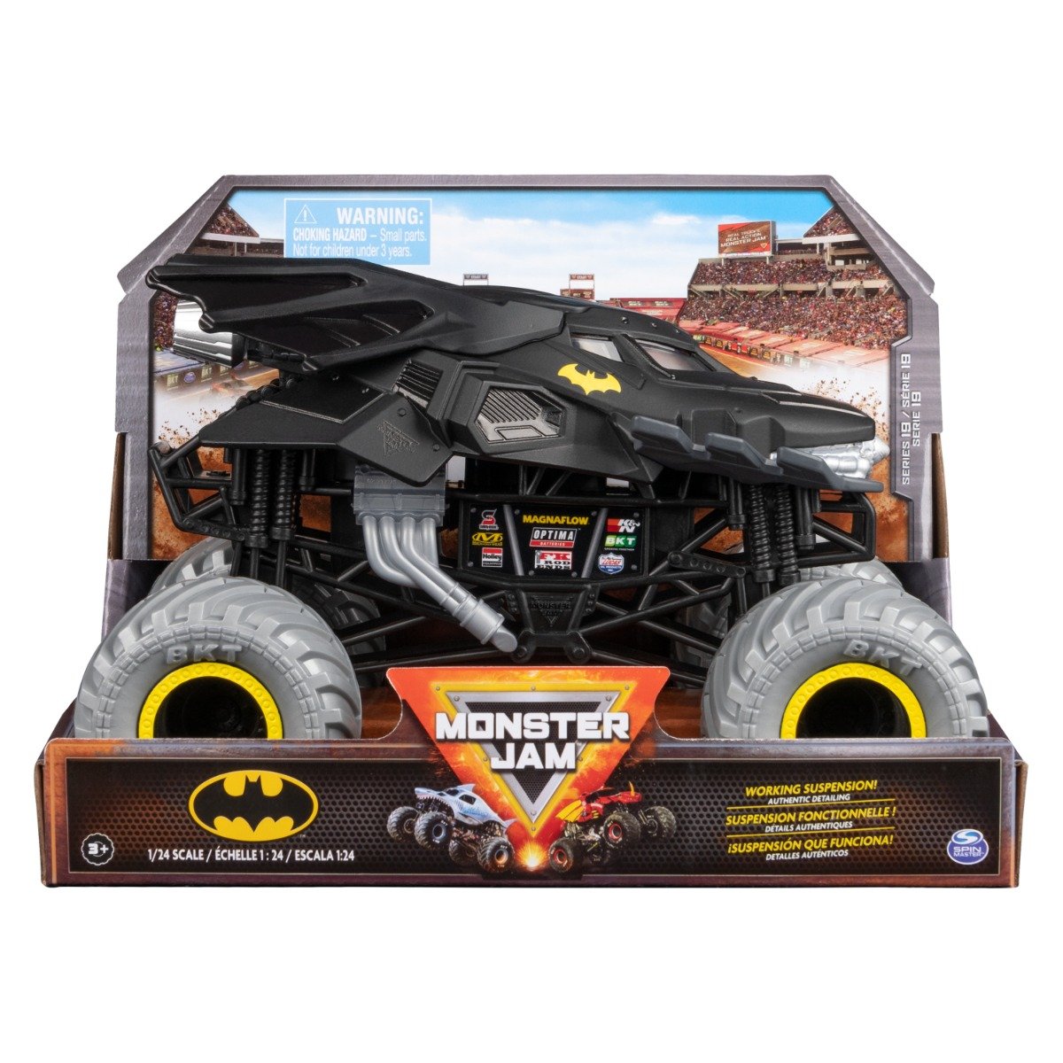 Masina Metalica, Monster Jam, Batman, 1:24, 20143045