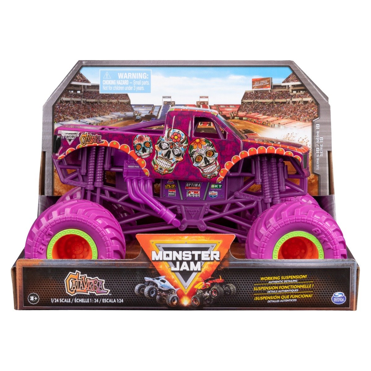 Masina metalica, Monster Jam, Calavera, 1:24, 20143046