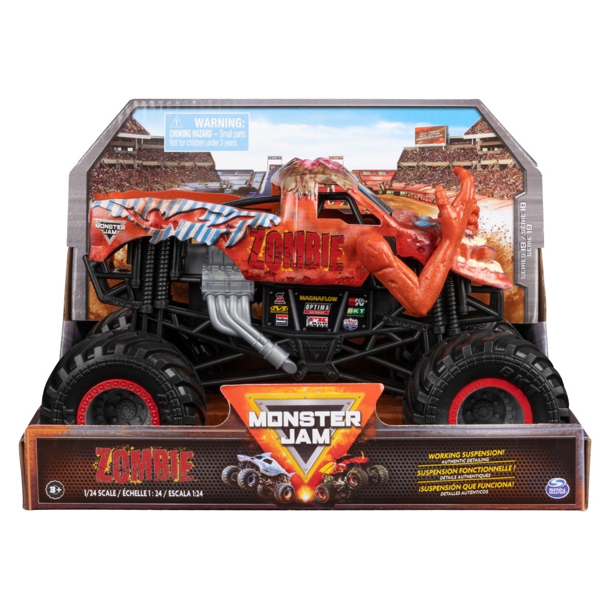 Masina metalica, Monster Jam, Zombie, 1:24, 20143047