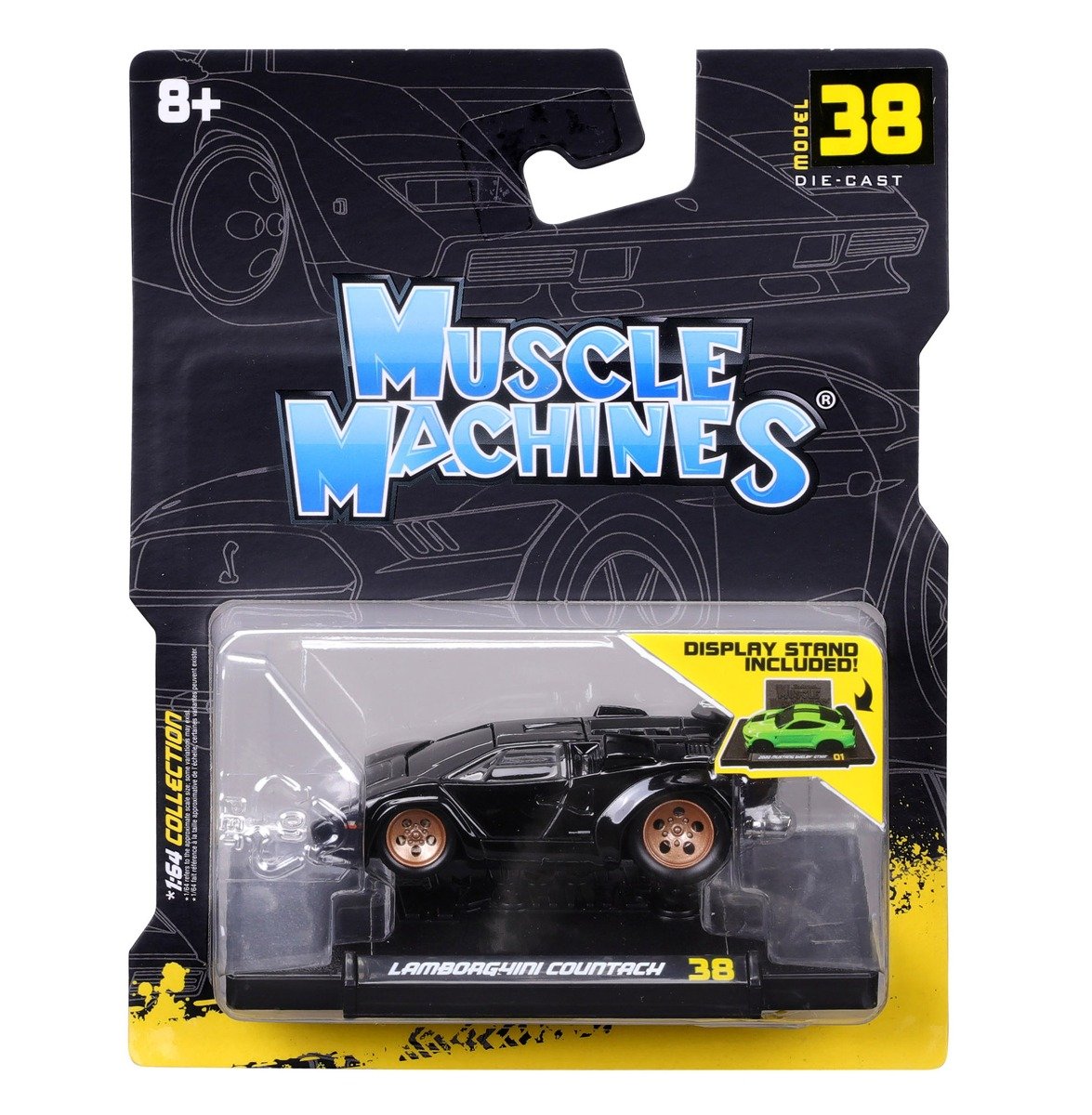 Masinuta metalica, Maisto, Muscle Machines, Lamborghini Countach, 1:64