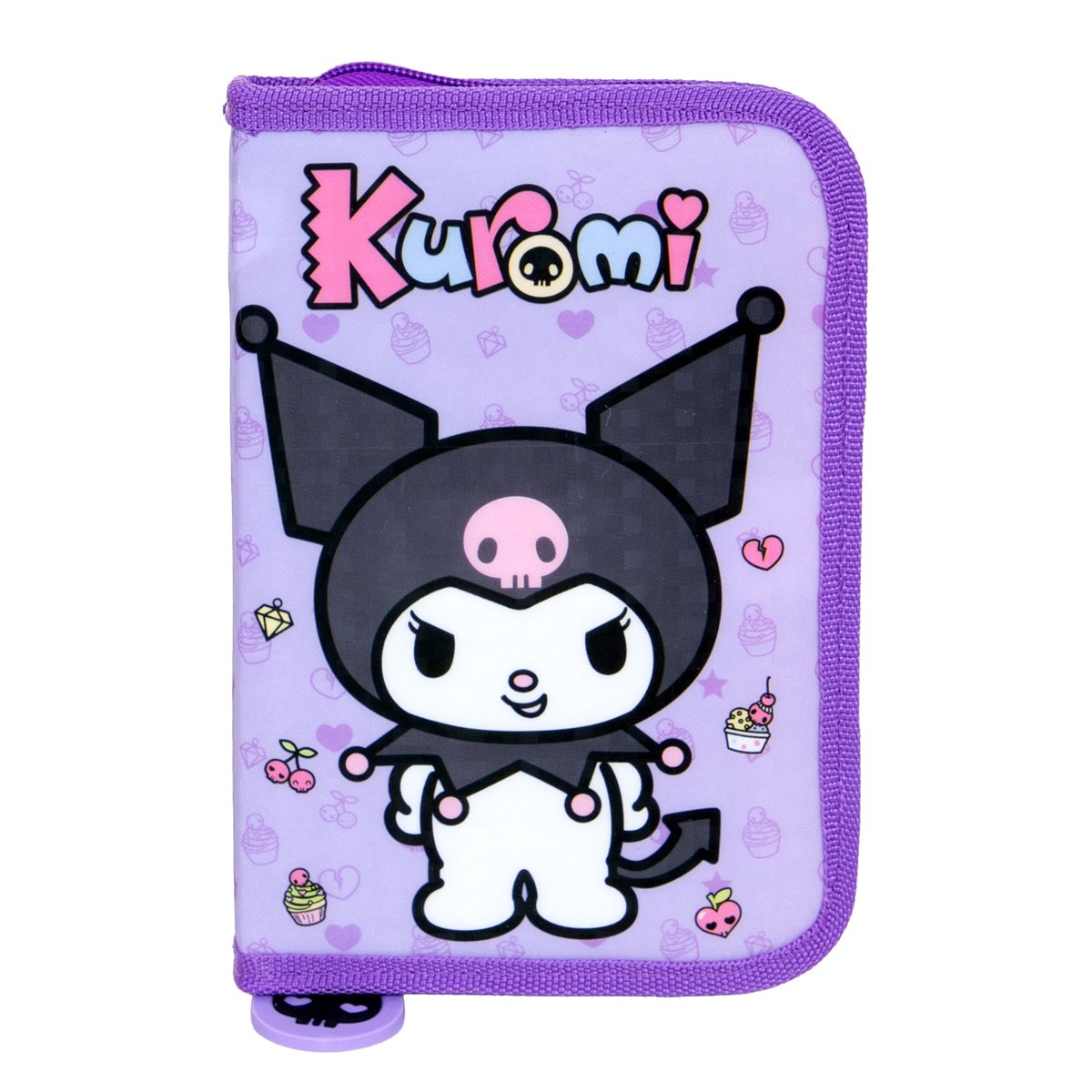 Penar cu 1 fermoar si 2 extensii, Kuromi