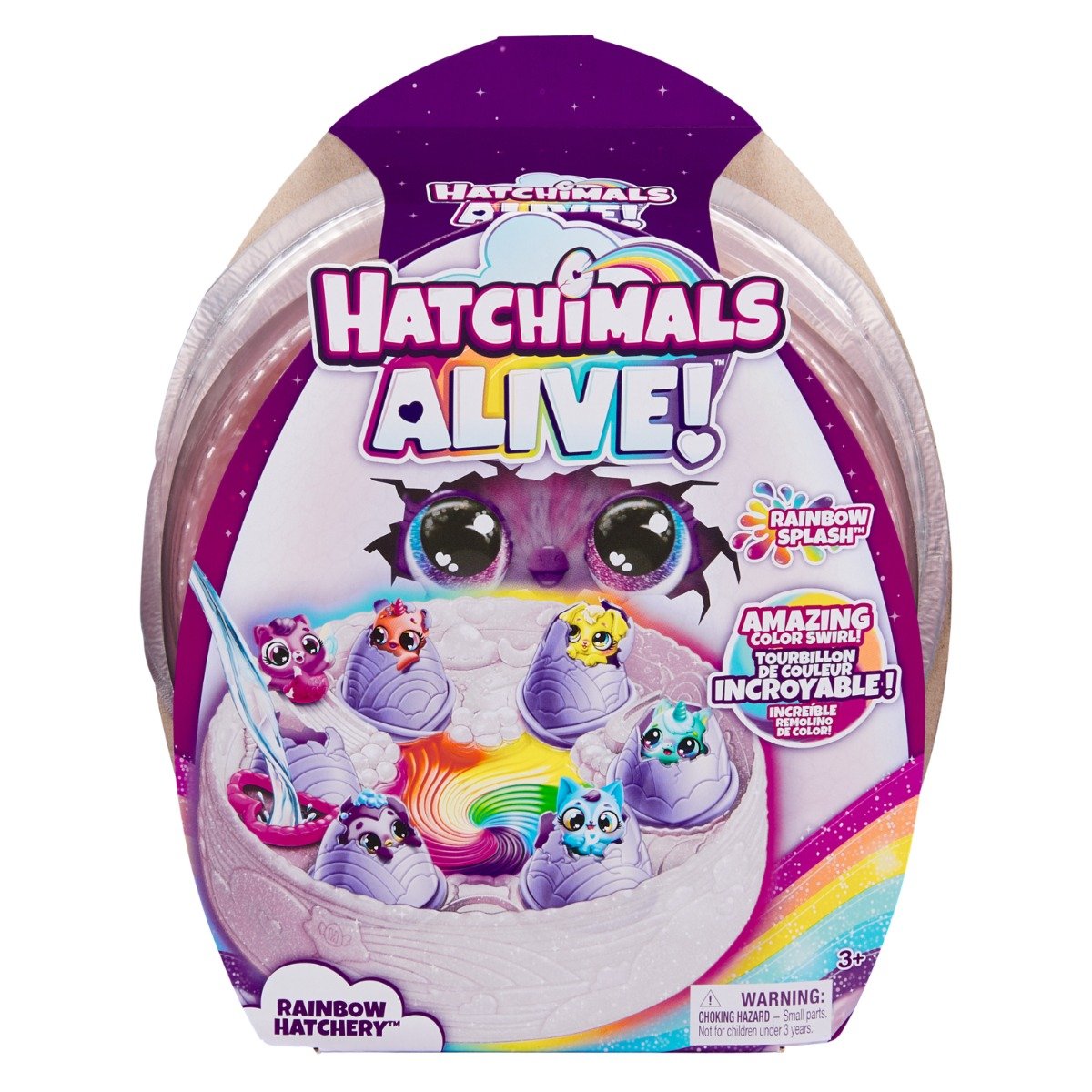 Set 6 figurine surpriza Hatchimals, Rainbow, 6070168