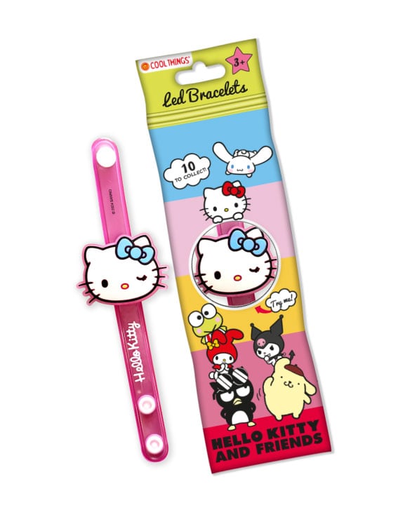Bratara din silicon cu lumini LED, Hello Kitty and Friends