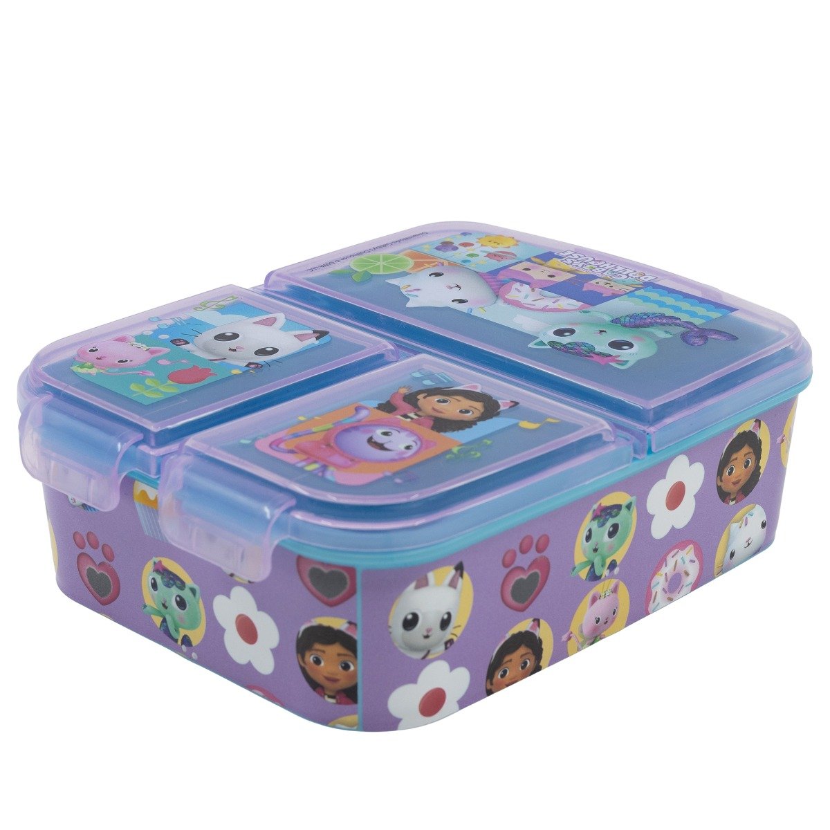 Caserola pentru pranz cu 3 compartimente, Gabby Dollhouse