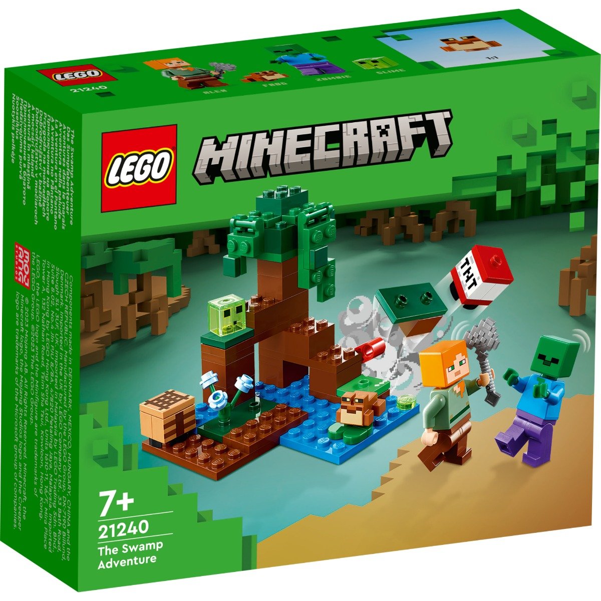 LEGO® Minecraft™ – Aventura in mlastina (21240) (21240) imagine noua responsabilitatesociala.ro