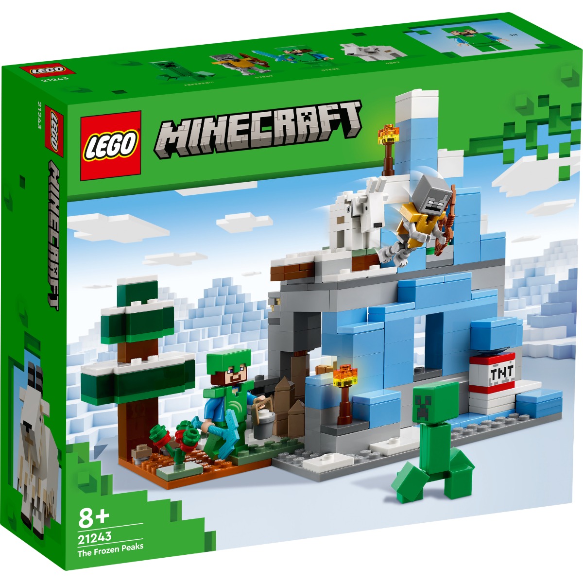 LEGO® Minecraft™ – Piscurile inghetate (21243) (21243) imagine 2022 protejamcopilaria.ro