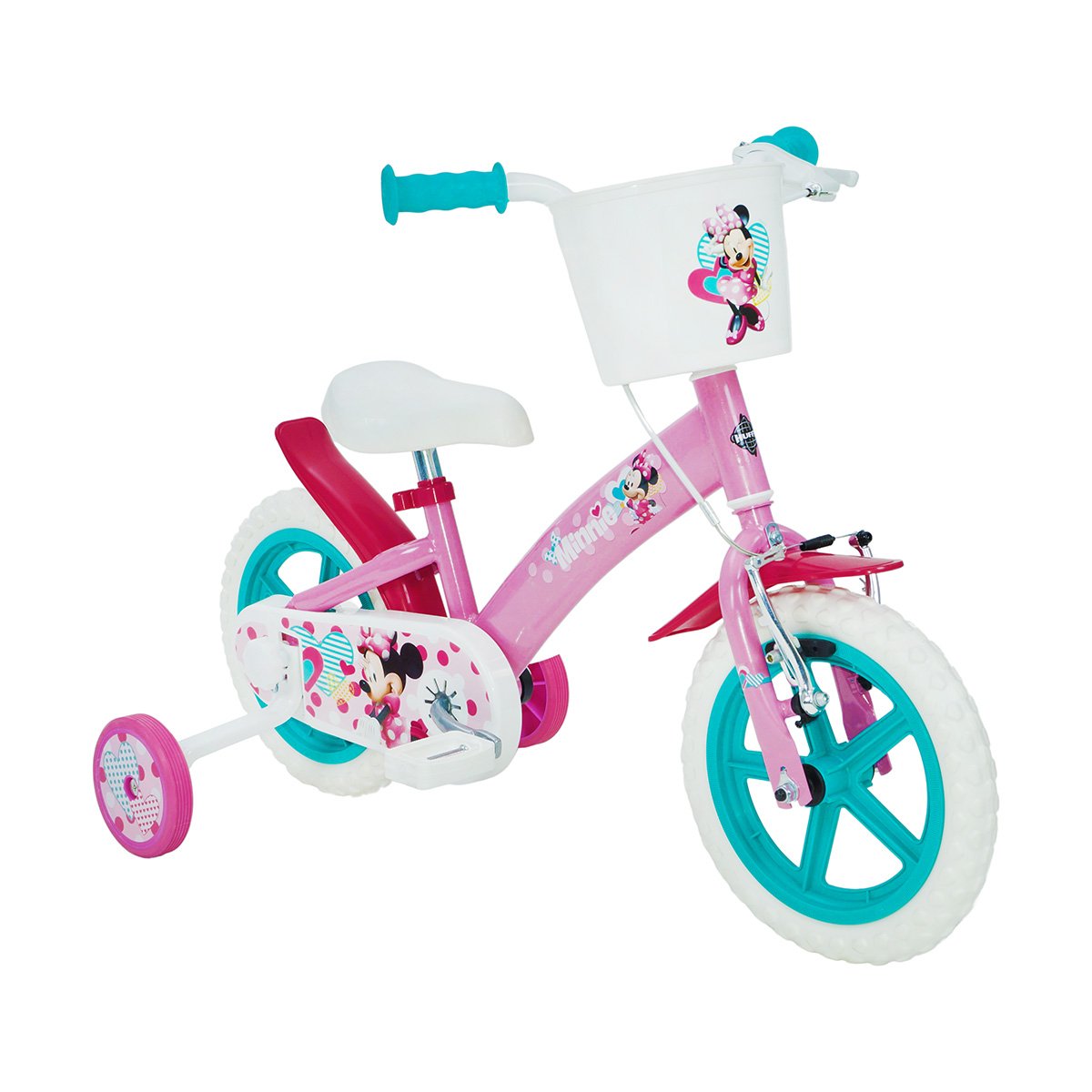 Bicicleta copii, Huffy, Disney Minnie, 12 inch Bicicleta imagine 2022 protejamcopilaria.ro