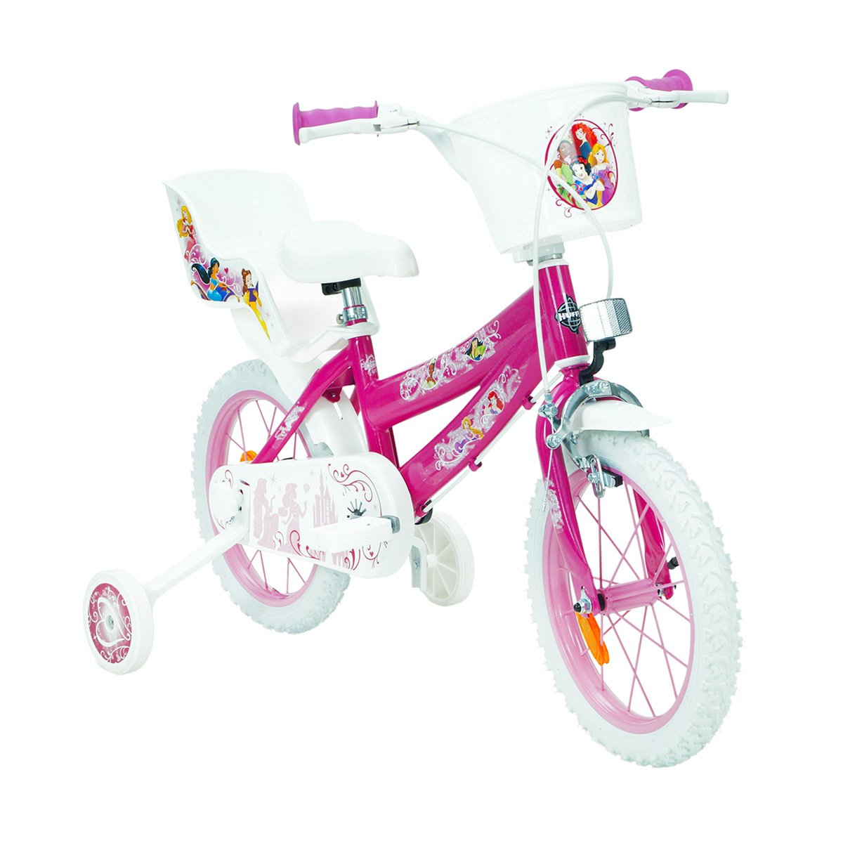 Bicicleta copii, Huffy, Disney Princess, 14 inch