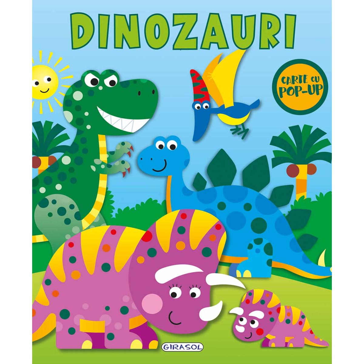 Carte cu pop-up, Dinozauri