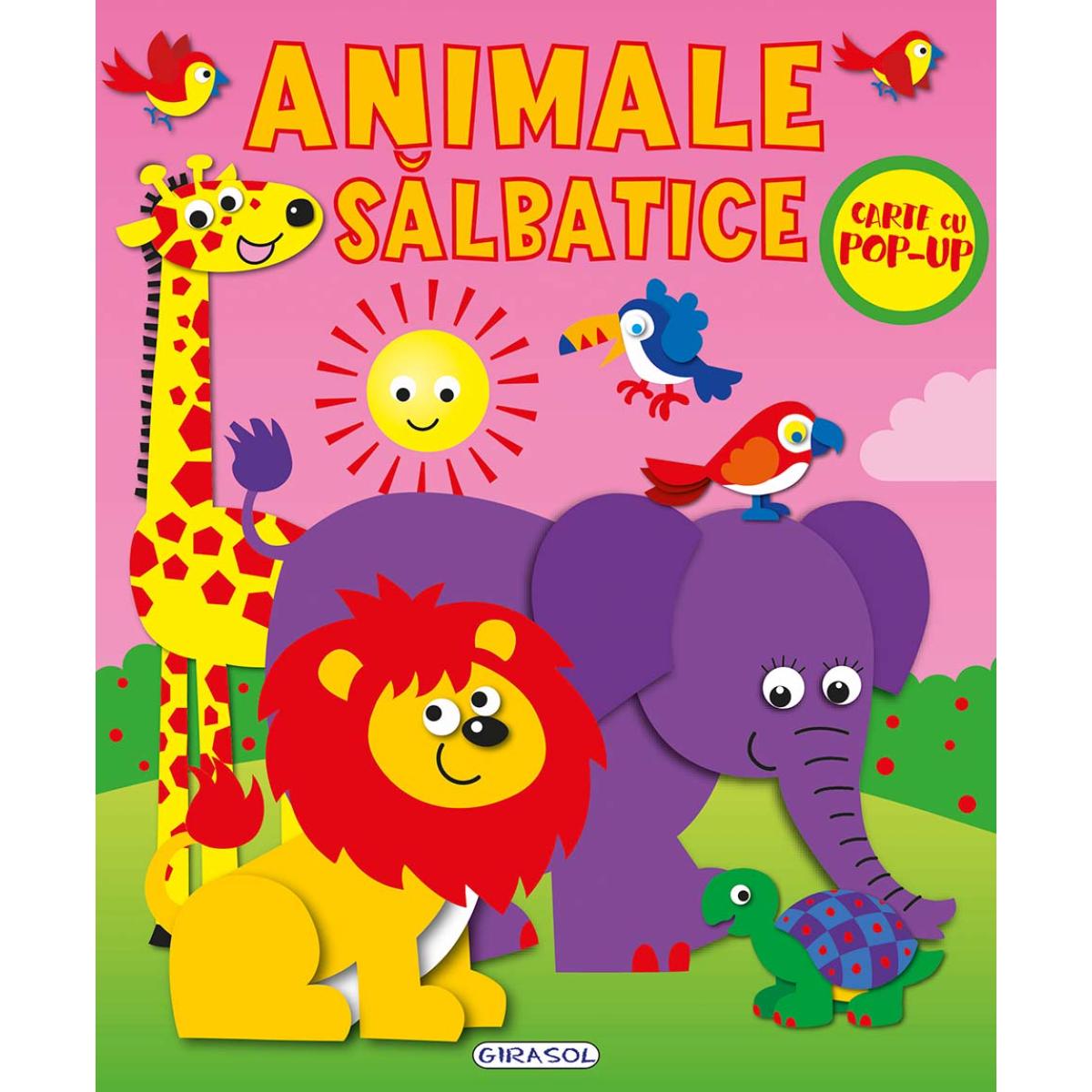 Carte cu pop-up, Animale salbatice