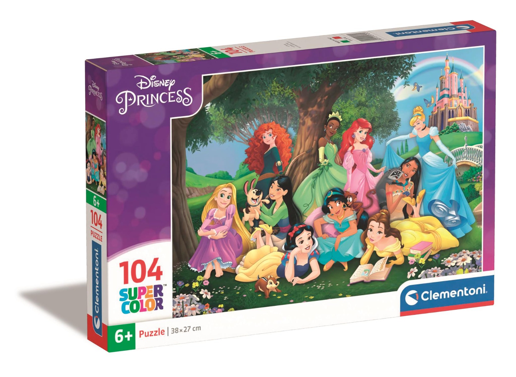 Puzzle Clementoni Disney Princess, 104 piese