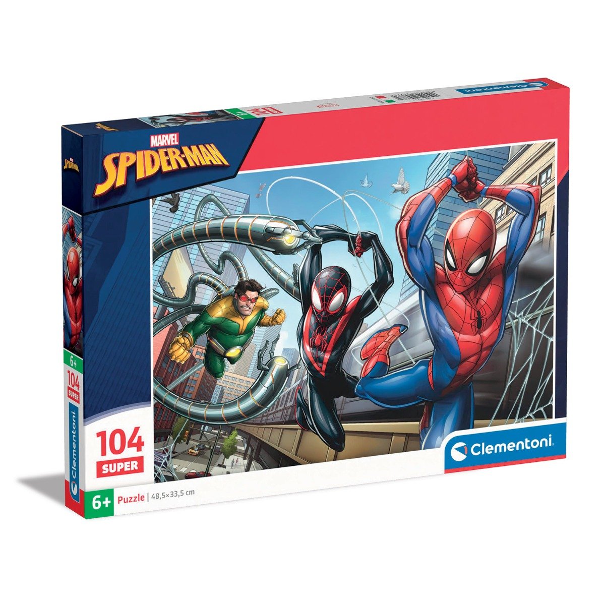 Puzzle Clementoni, Spiderman, Super, 104 piese