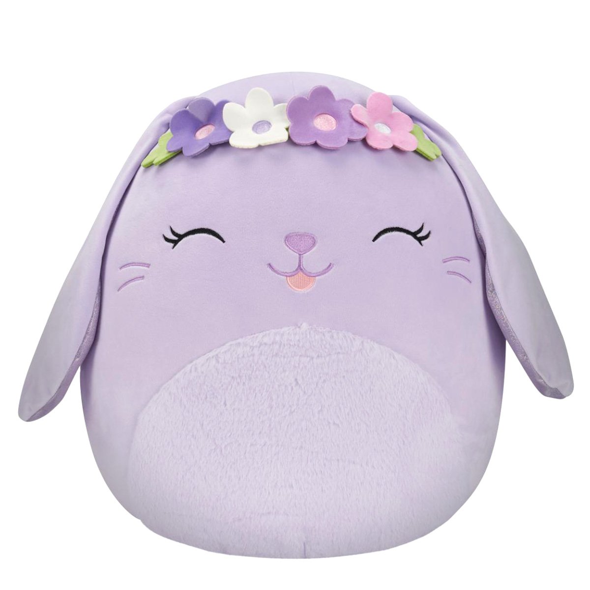 Jucarie de plus, Squishmallows, Iepurasul Bubbles, 19 cm