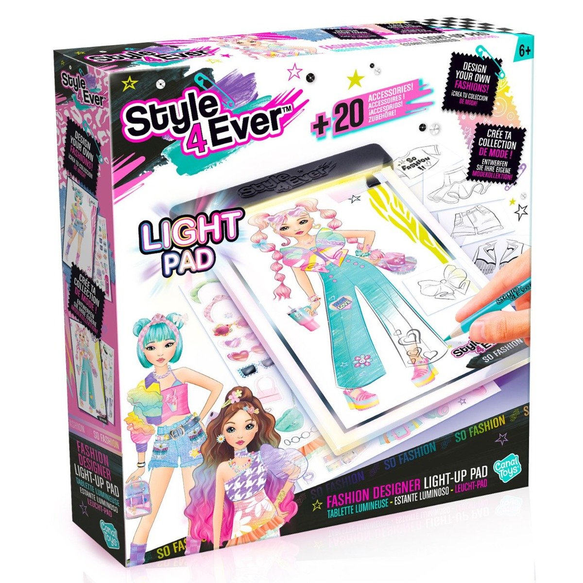Tableta luminoasa, Style 4 Ever, Fashion Designer