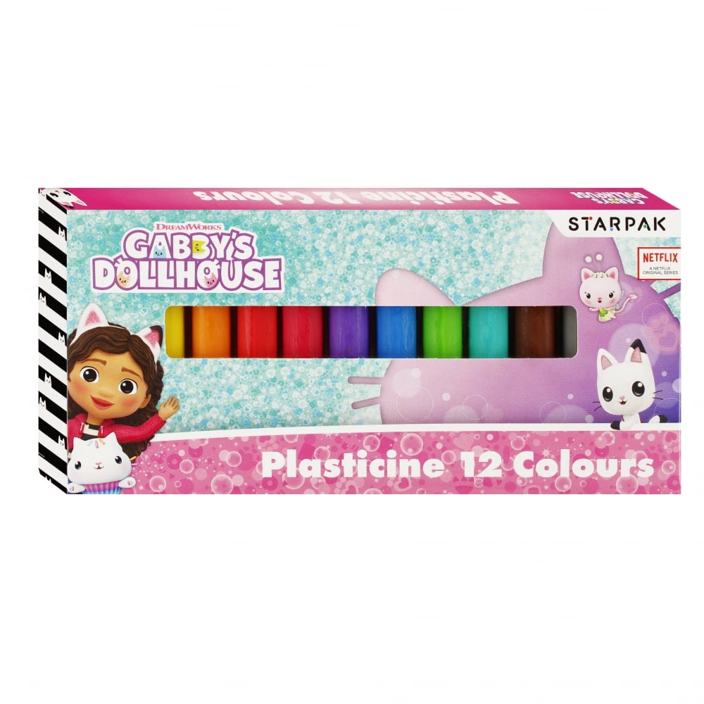 Plastilina Starpak, Gabbys Dollhouse, 12 culori